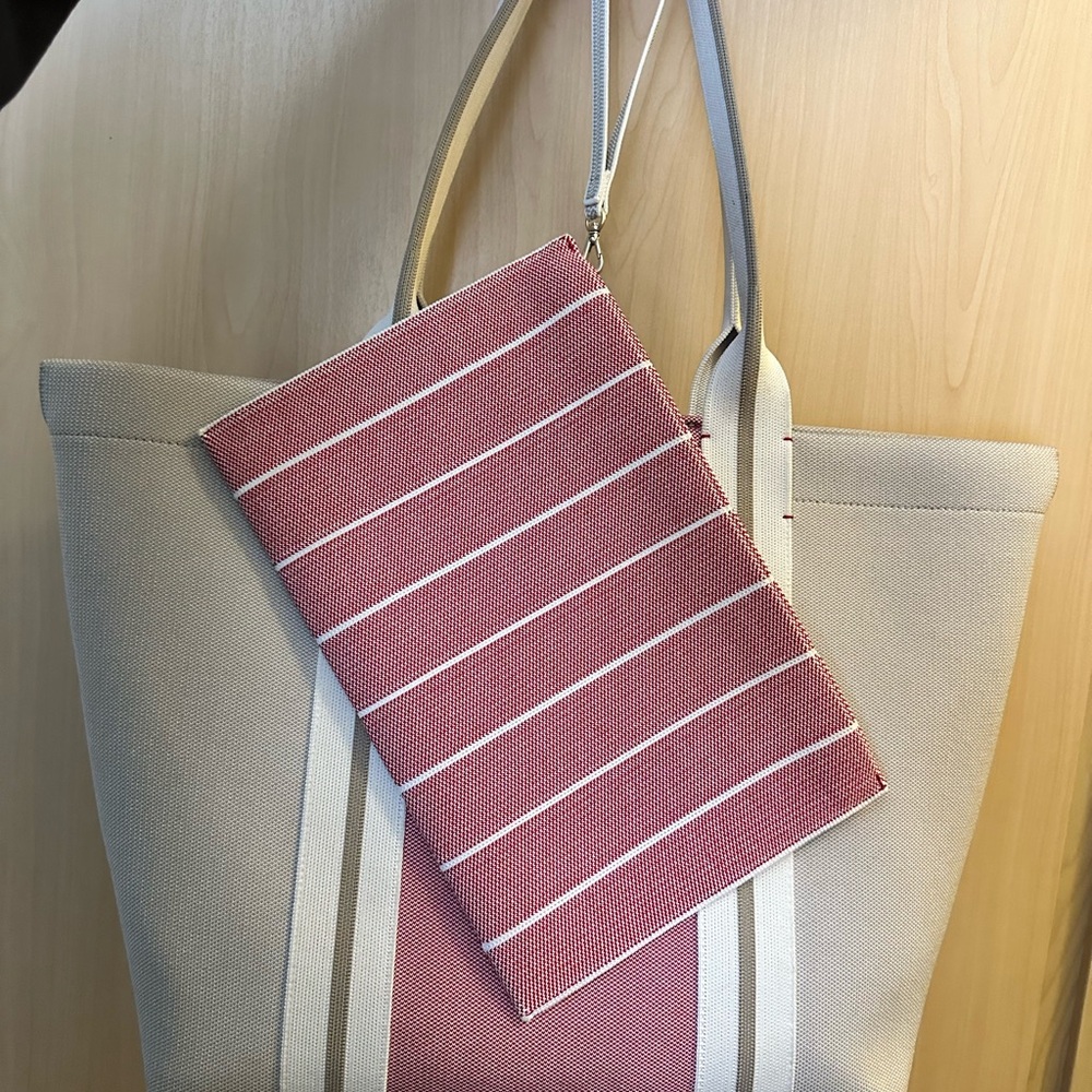 Rothy's Canyon Poppy Set: Essential Tote and Wristlet